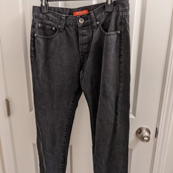 Men's Jeans Ed Hardy Black Jeans size 30/32 - Picture 1 of 7